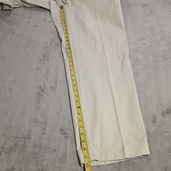 Vtg Polo Ralph Lauren Hammond Dress Pants 38x32 Classic Chino Khaki Golf Preppy - Picture 15 of 15